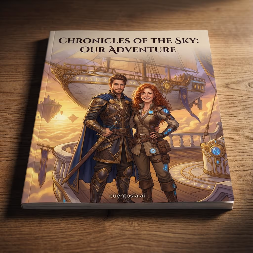 Personalized storybook printed in hardcover