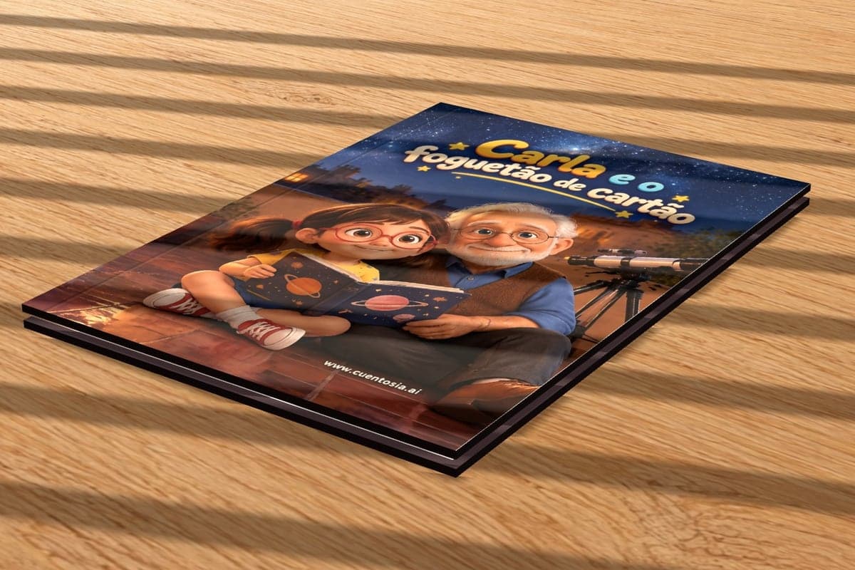 Conto personalizado da cuentosIA impresso em capa dura
