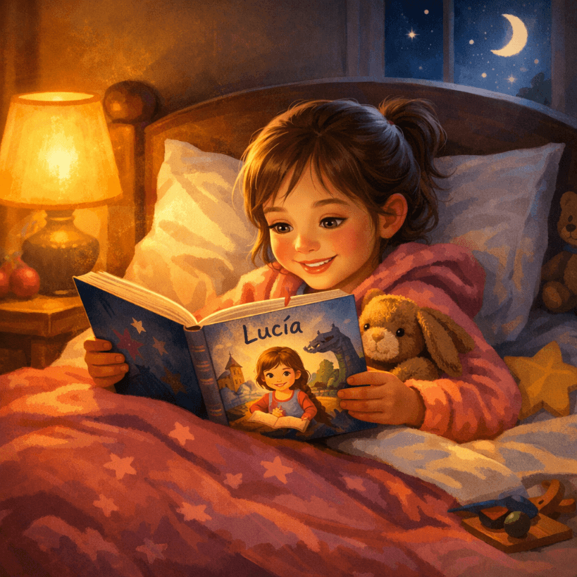 Ilustración del artículo «Cómo los cuentos personalizados refuerzan la autoestima infantil y la imaginación»