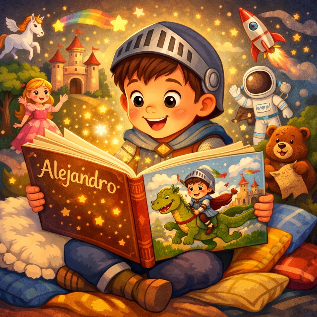 Ilustración del artículo «Por qué los cuentos personalizados funcionan mejor que los genéricos según la psicología infantil»