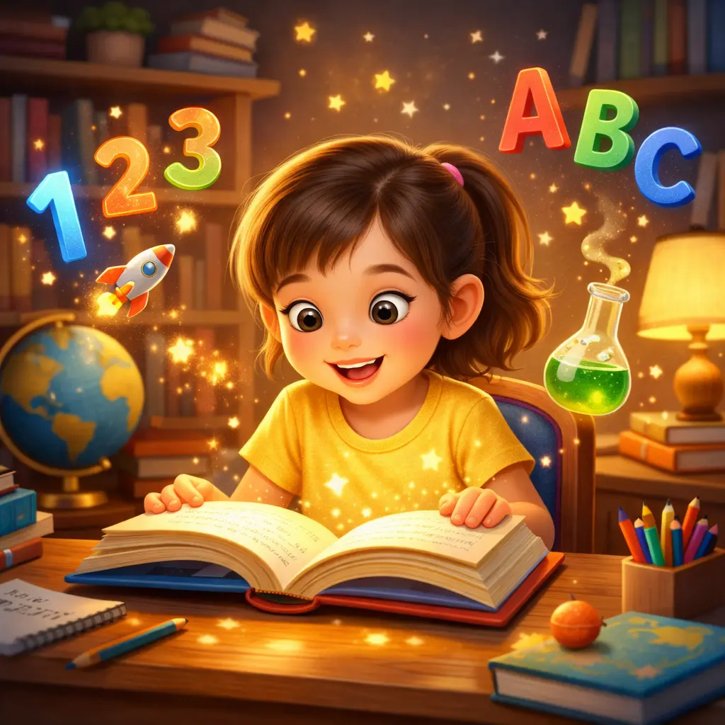 Ilustración del artículo «Cuentos educativos para Primaria: nuevo modo en CuentosIA (1º y 2º)»