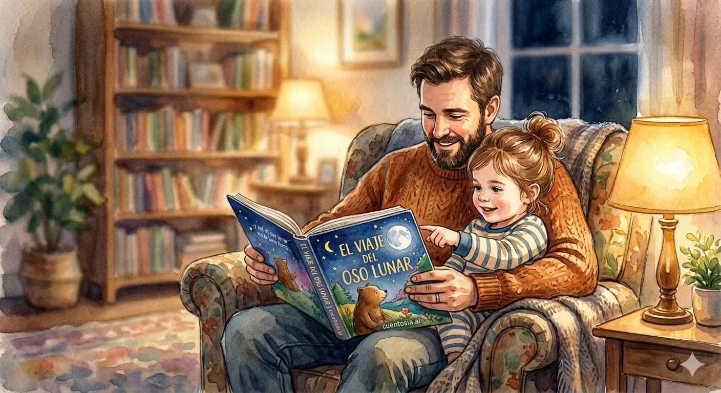 Ilustración del artículo «Regalo Día del Padre: Por Qué un Cuento Personalizado Es el Mejor Regalo para Papá»
