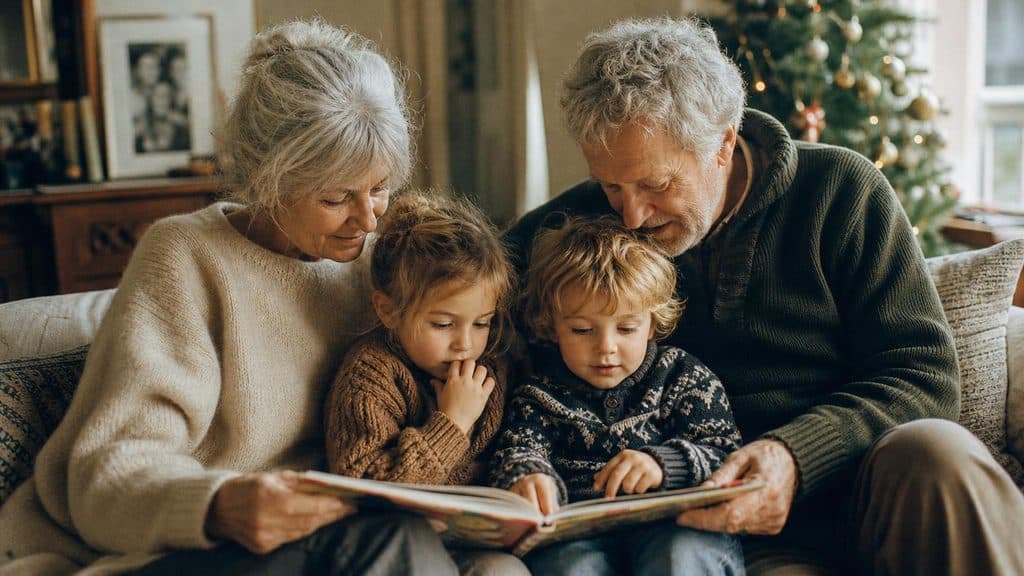 Ilustración del artículo «Qué regalar a tus nietos en Navidad: 7 ideas que duran más que las fiestas»