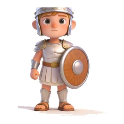 Illustration of Perseus for personalized storybooks
