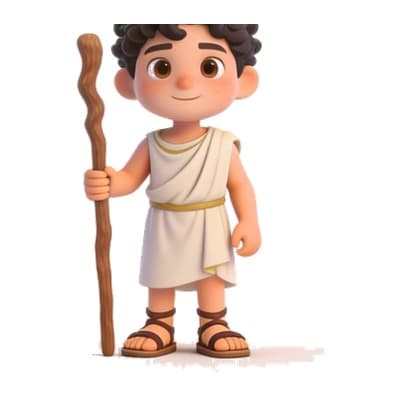 Illustration of Odysseus for personalized storybooks