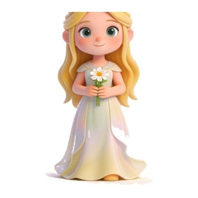 Illustration of Freya for personalized storybooks