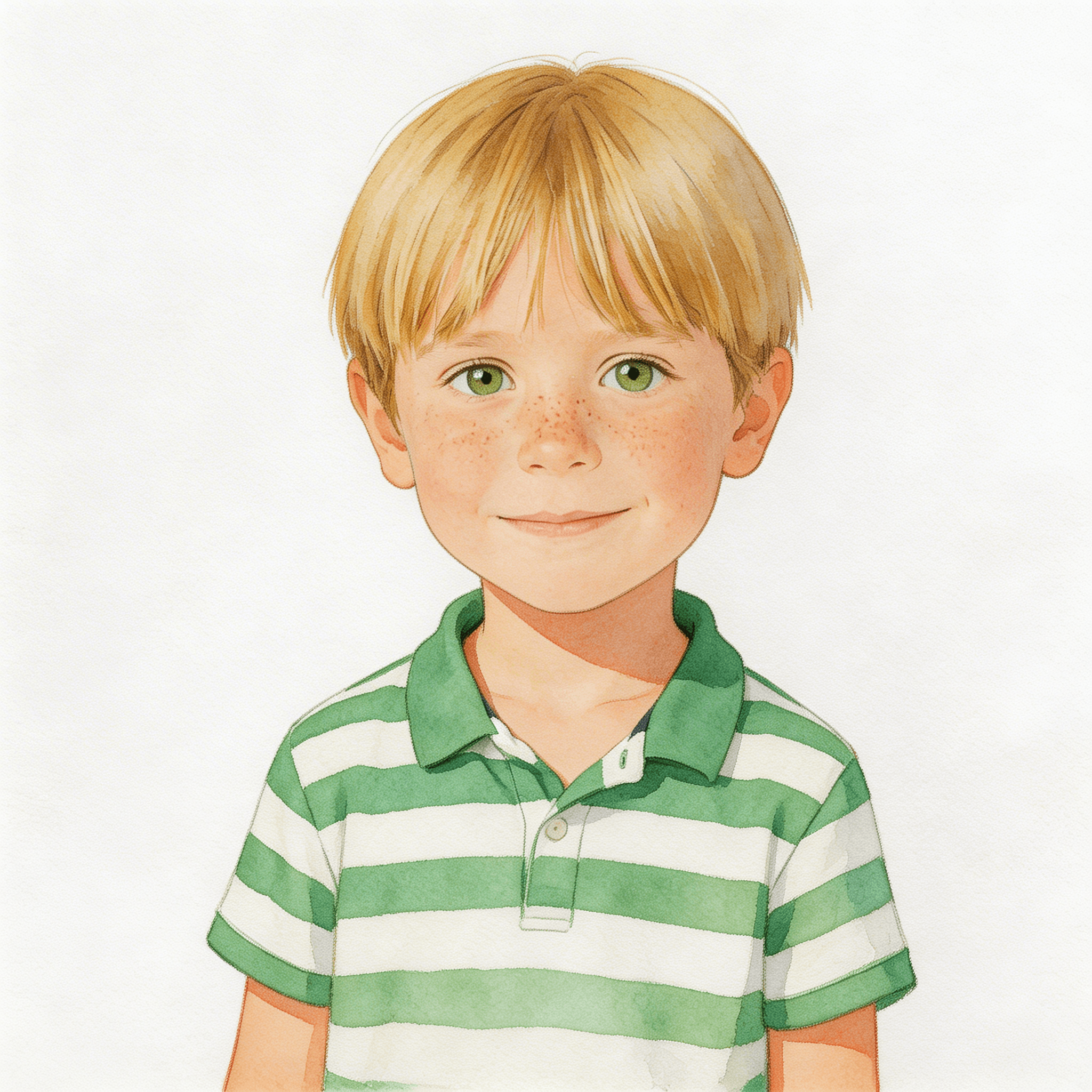 Leo convertido em personagem ilustrada