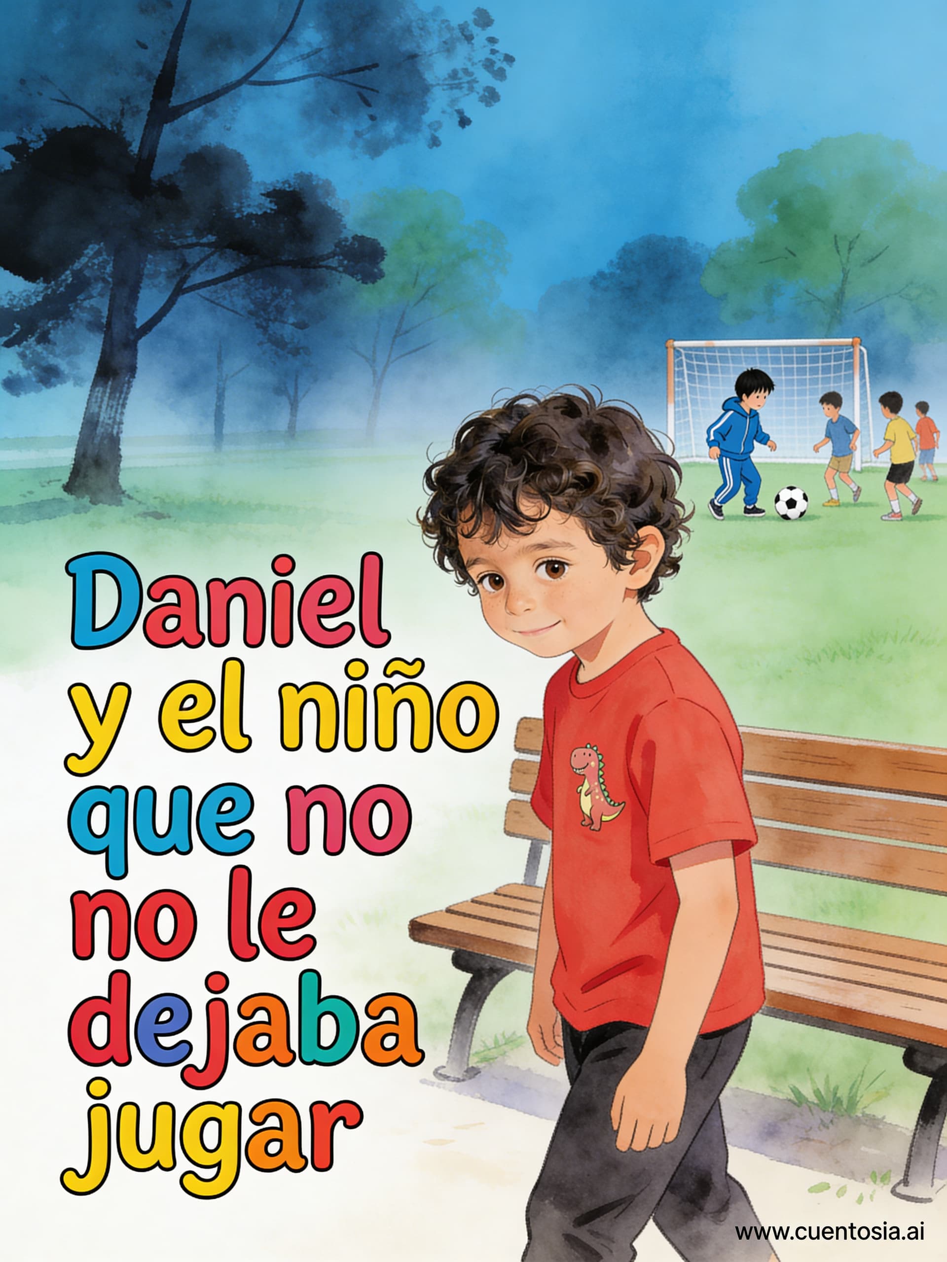 Portada: Daniel y el niño que no le dejaba jugar