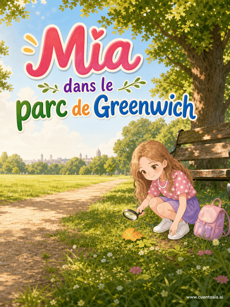 Couverture: Mia dans le parc de Greenwich