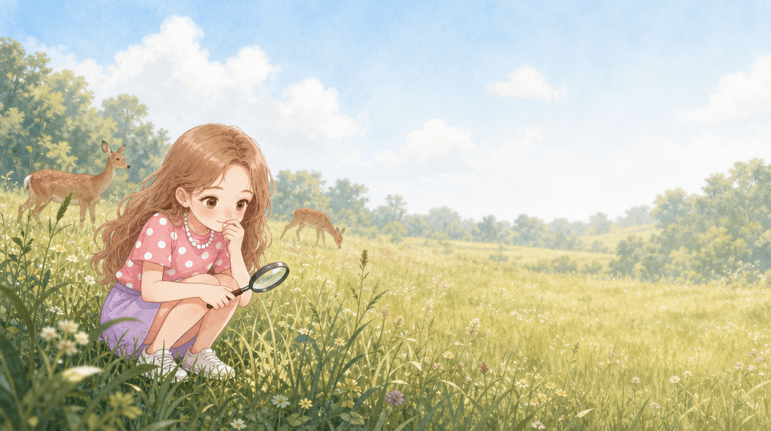 Illustration de la scène 5: Mia dans le parc de Greenwich