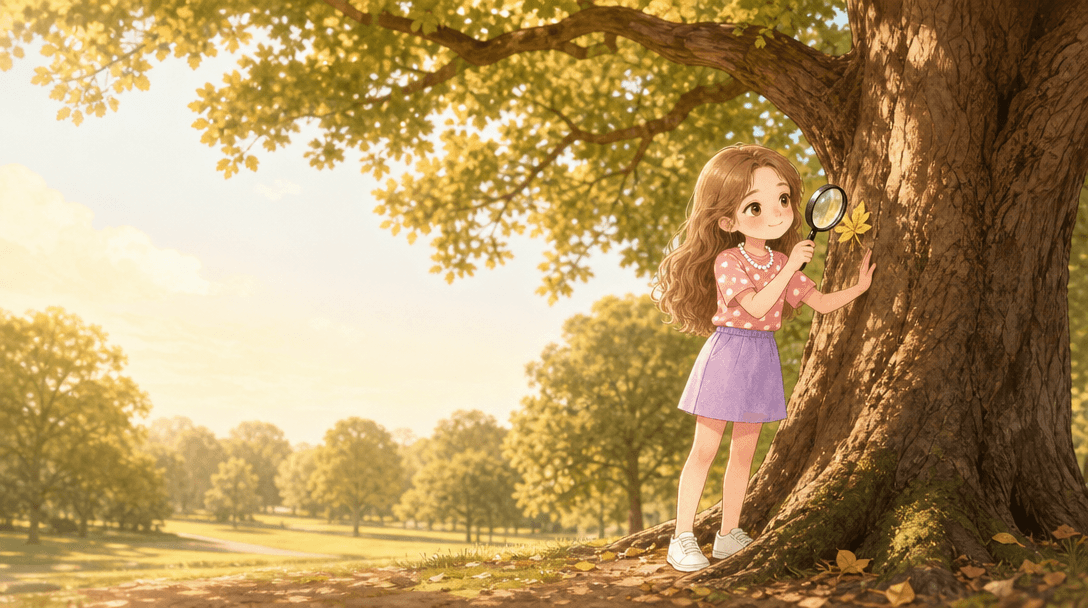 Illustration de la scène 6: Mia dans le parc de Greenwich