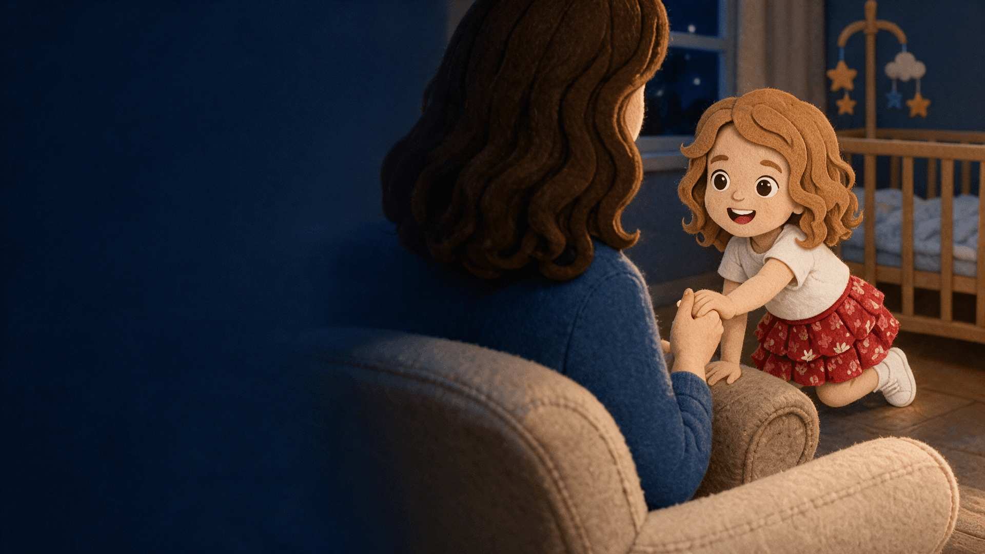 Scene illustration 3: The Baby Who Stole the Lap