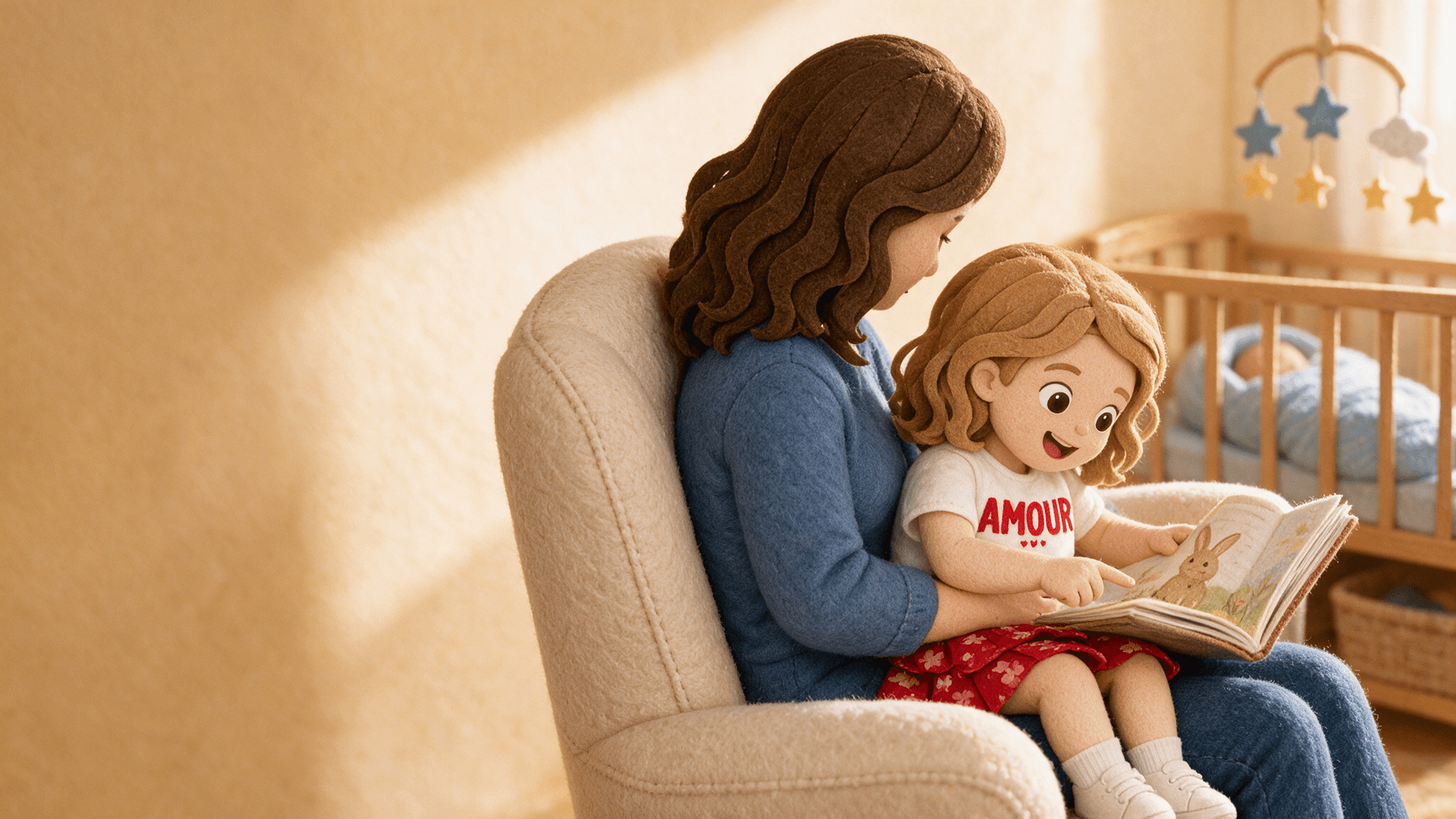 Scene illustration 5: The Baby Who Stole the Lap