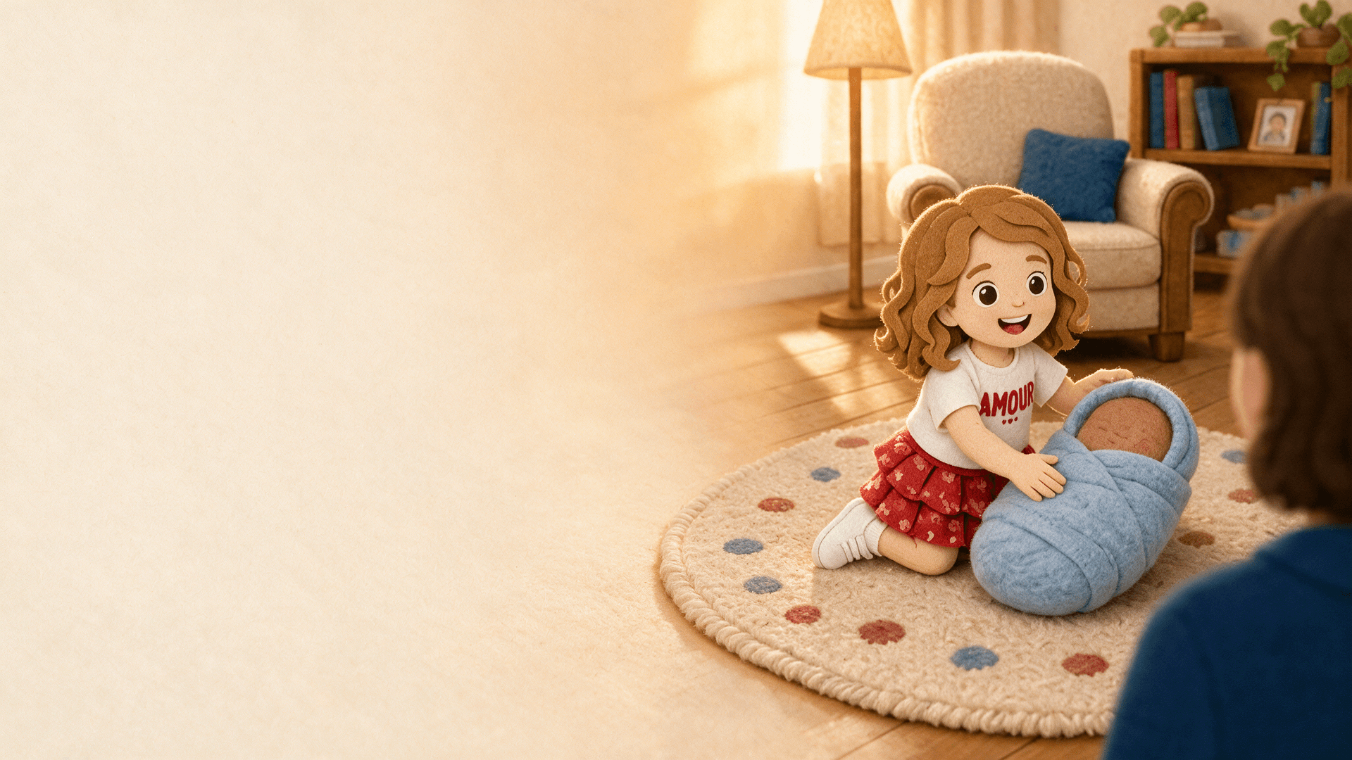 Scene illustration 7: The Baby Who Stole the Lap