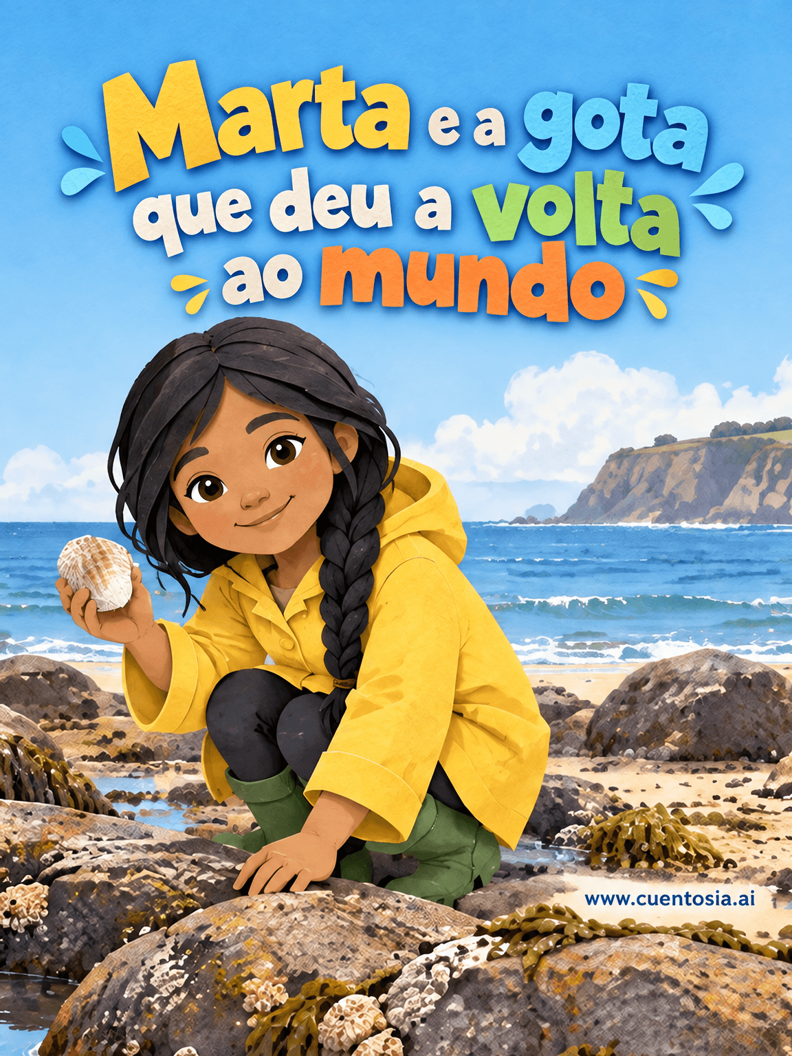 Capa: Marta e a gota que deu a volta ao mundo