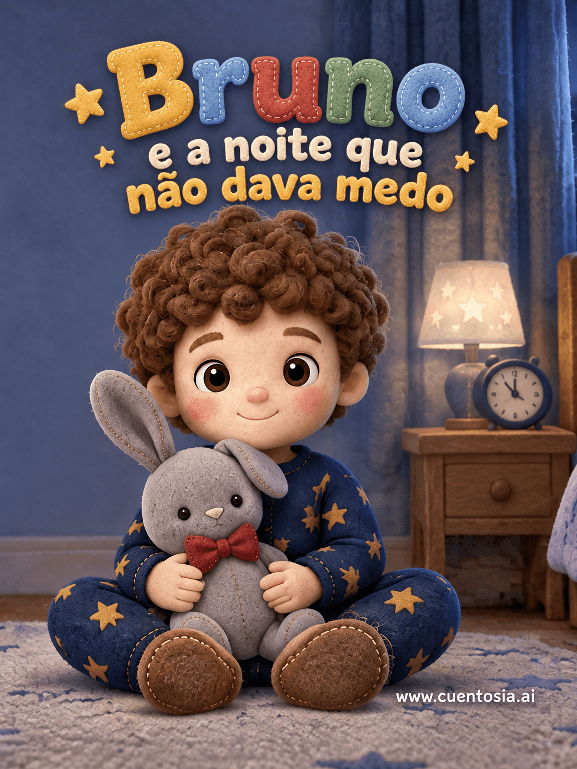 Capa: Bruno e a noite que não dava medo