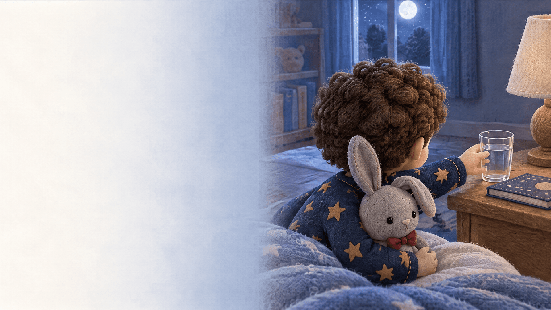 Ilustração da cena 3: Bruno e a noite que não dava medo