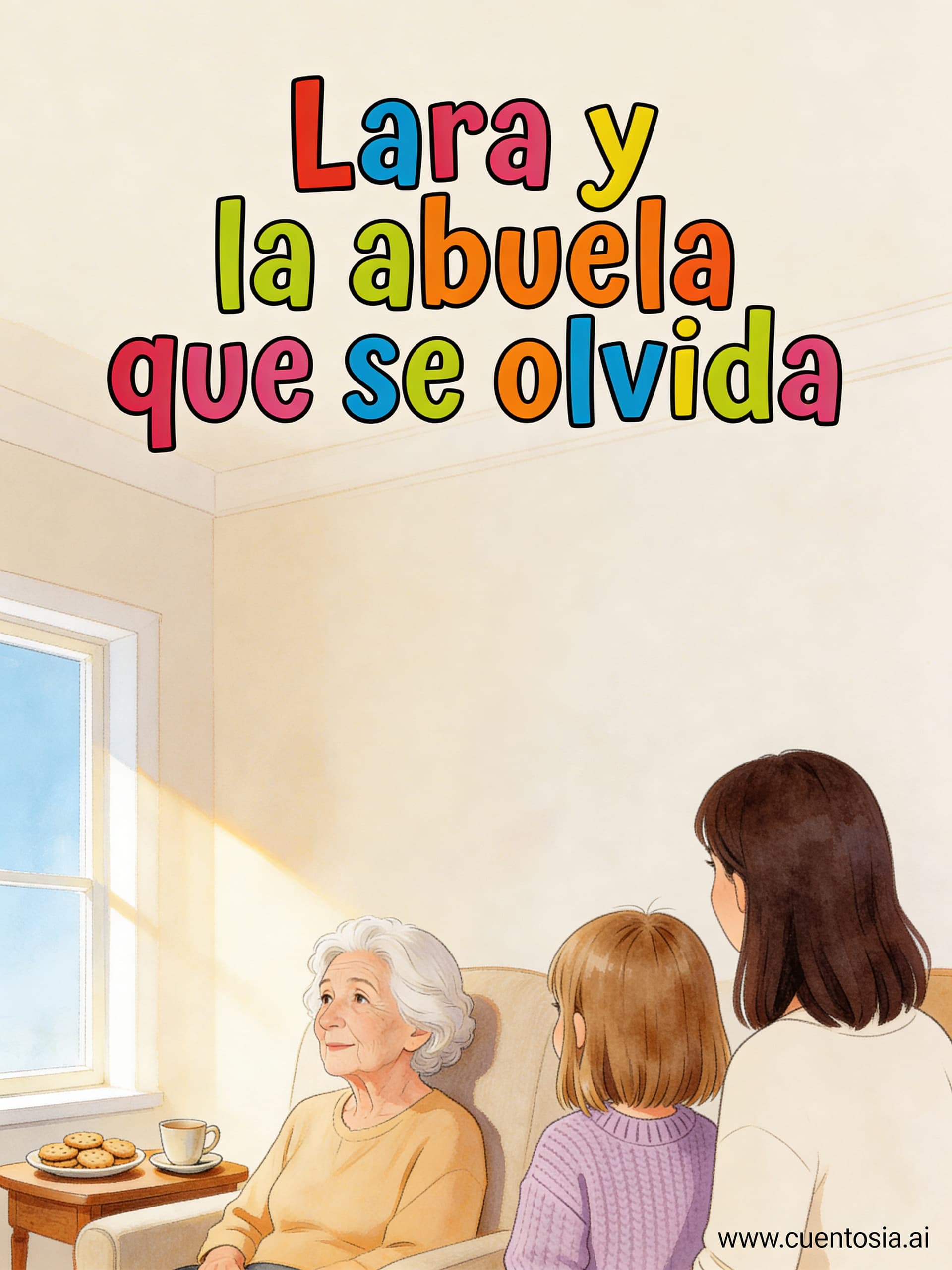 Portada: Lara y la abuela que se olvida