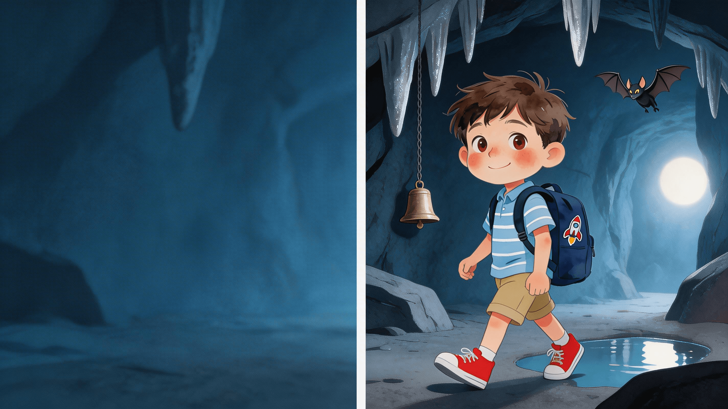 Ilustración de la escena 4: El viaje de los recuerdos de Marco