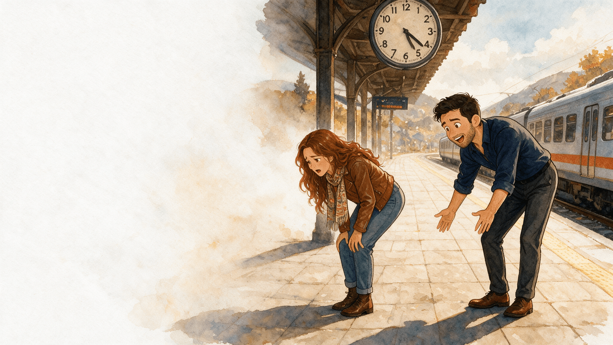 Ilustración de la escena 5: El segundo café del año
