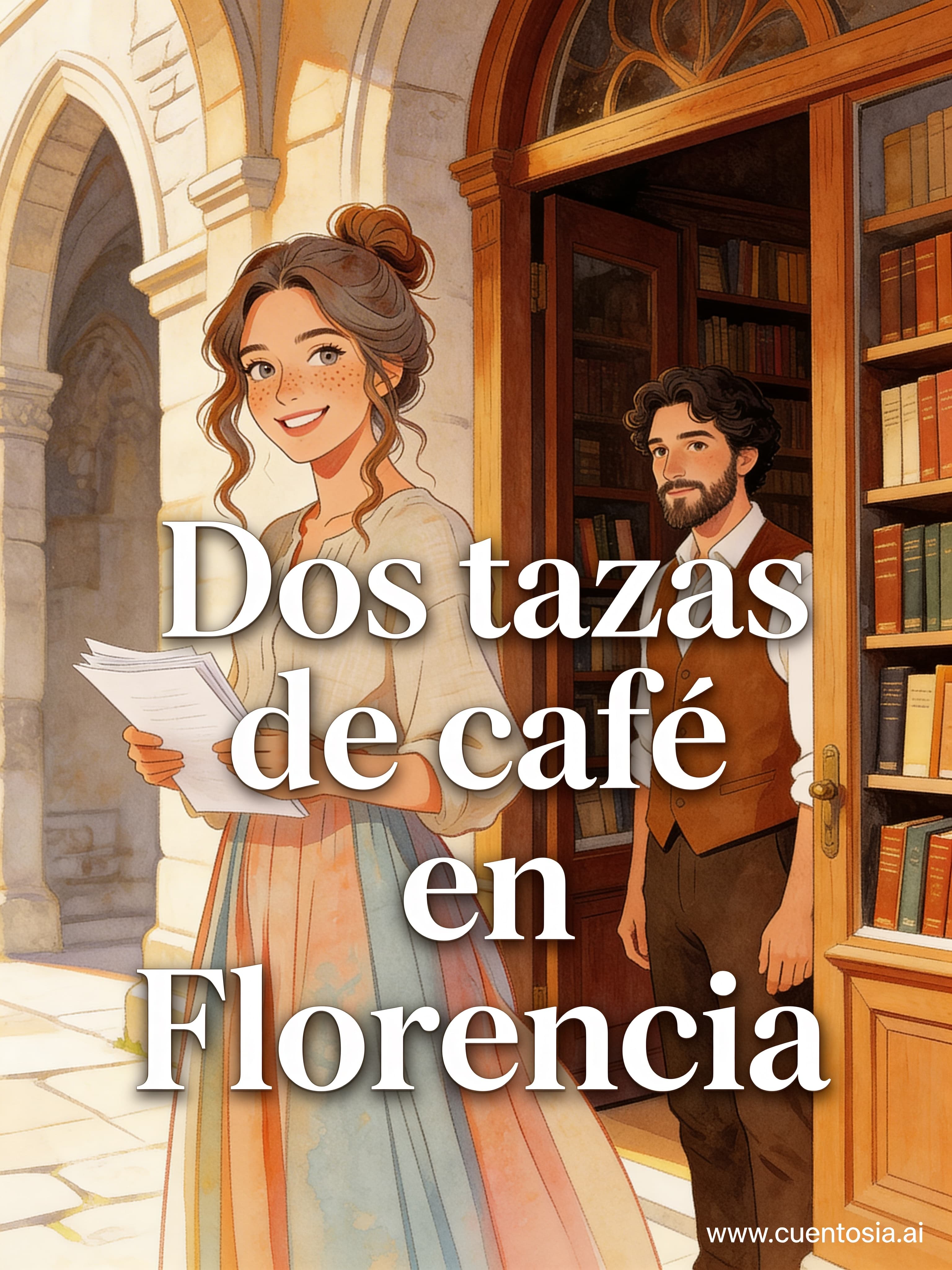 Dos tazas de café en Florencia