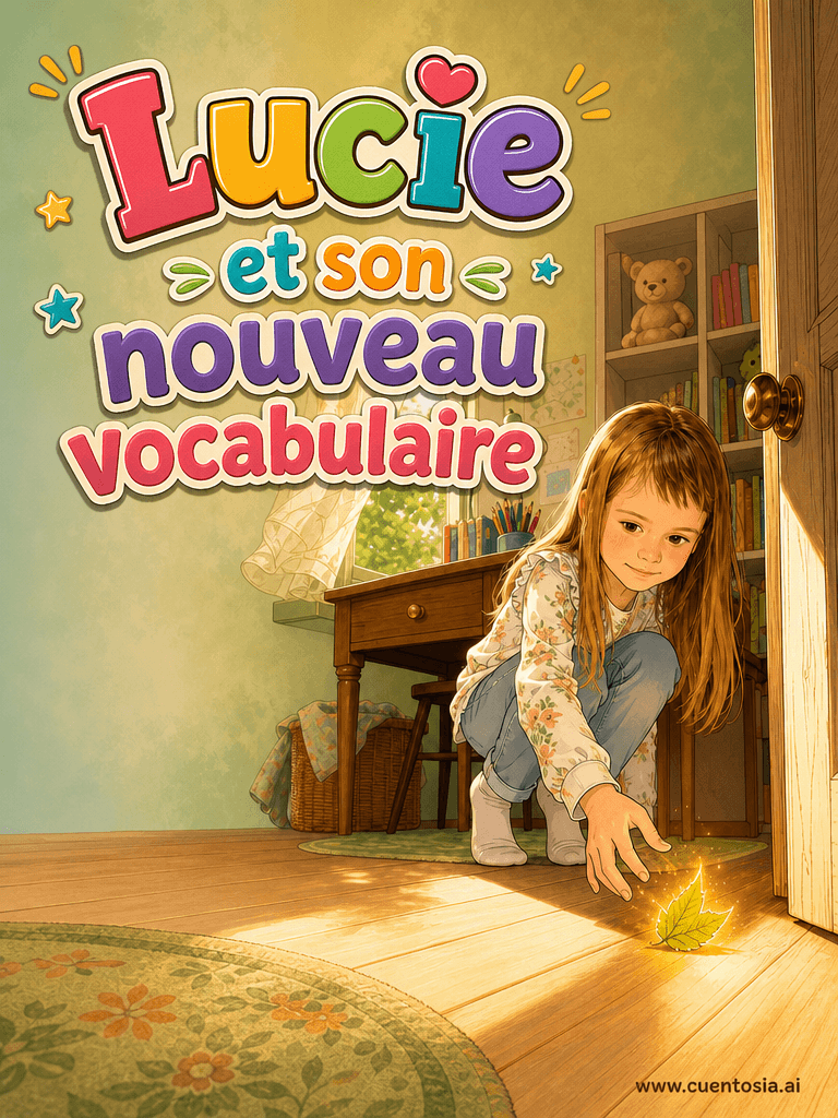 Lucie et son nouveau vocabulaire