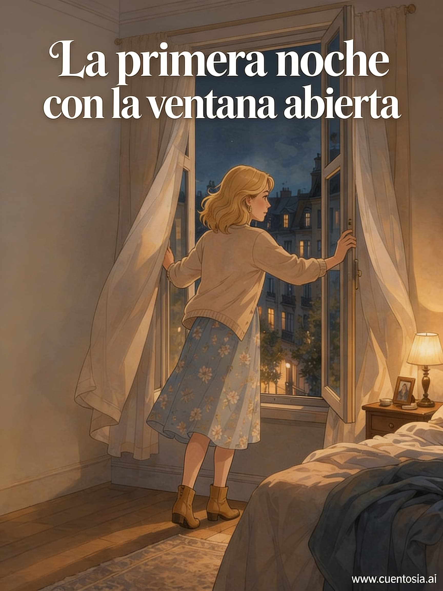 Portada: La primera noche con la ventana abierta
