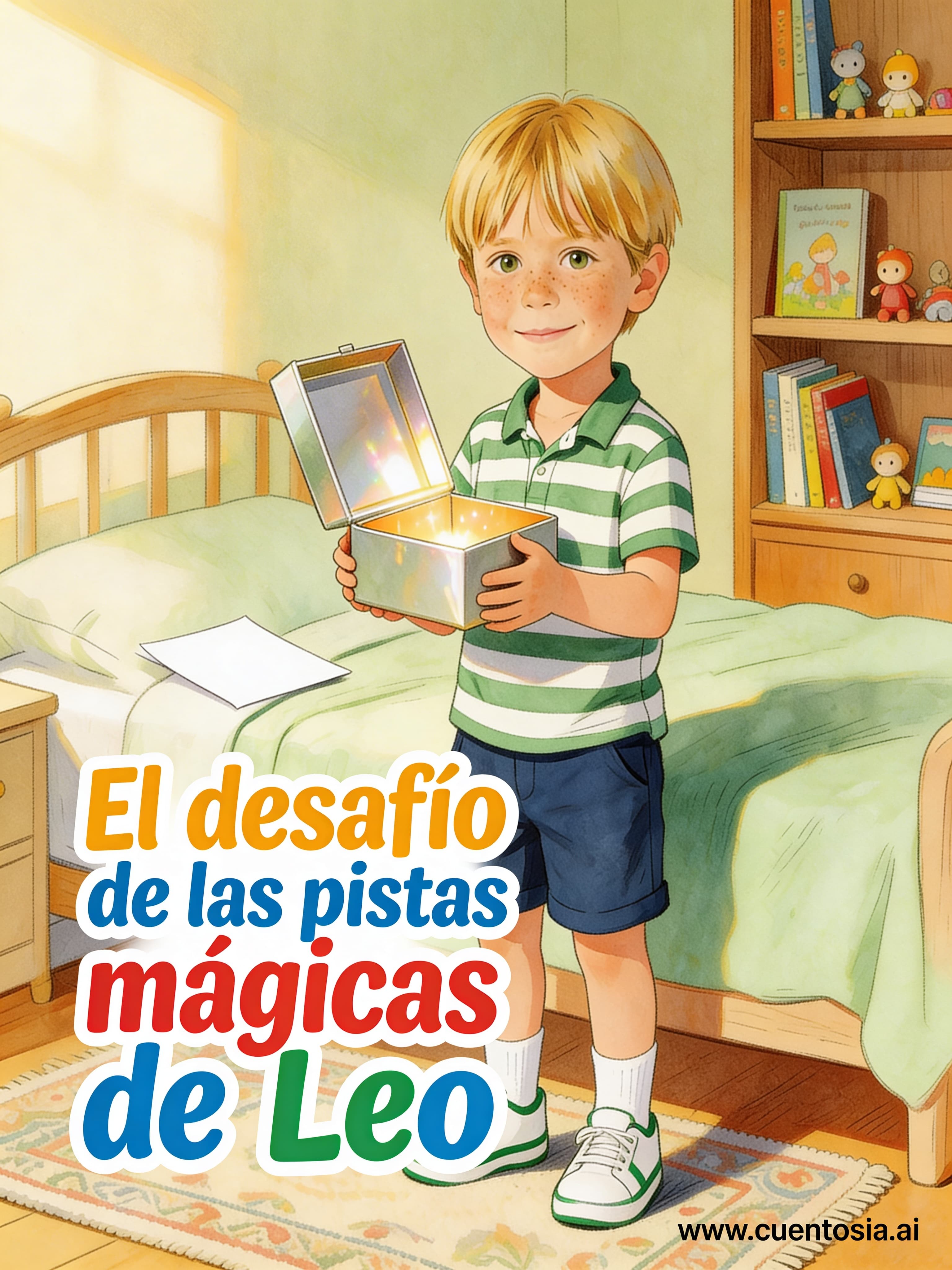 Cuento para mejorar la atención y memoria: El desafío de las pistas mágicas de Leo