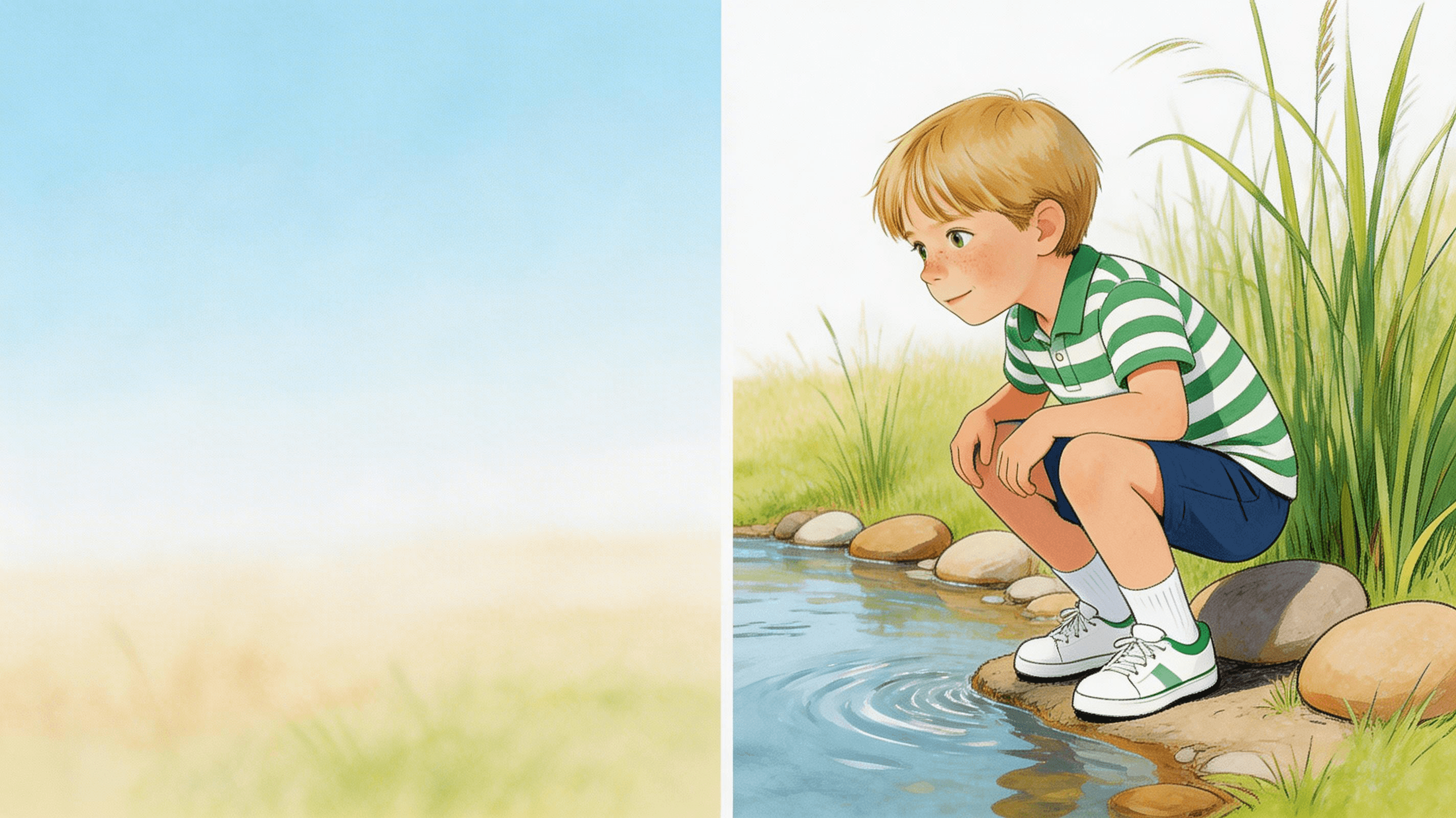 Ilustración de la escena 4: Cuento para mejorar la atención y memoria: El desafío de las pistas mágicas de Leo