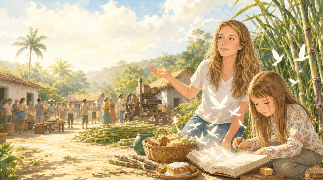 Illustration de la scène 4: La grande aventure de Lucie