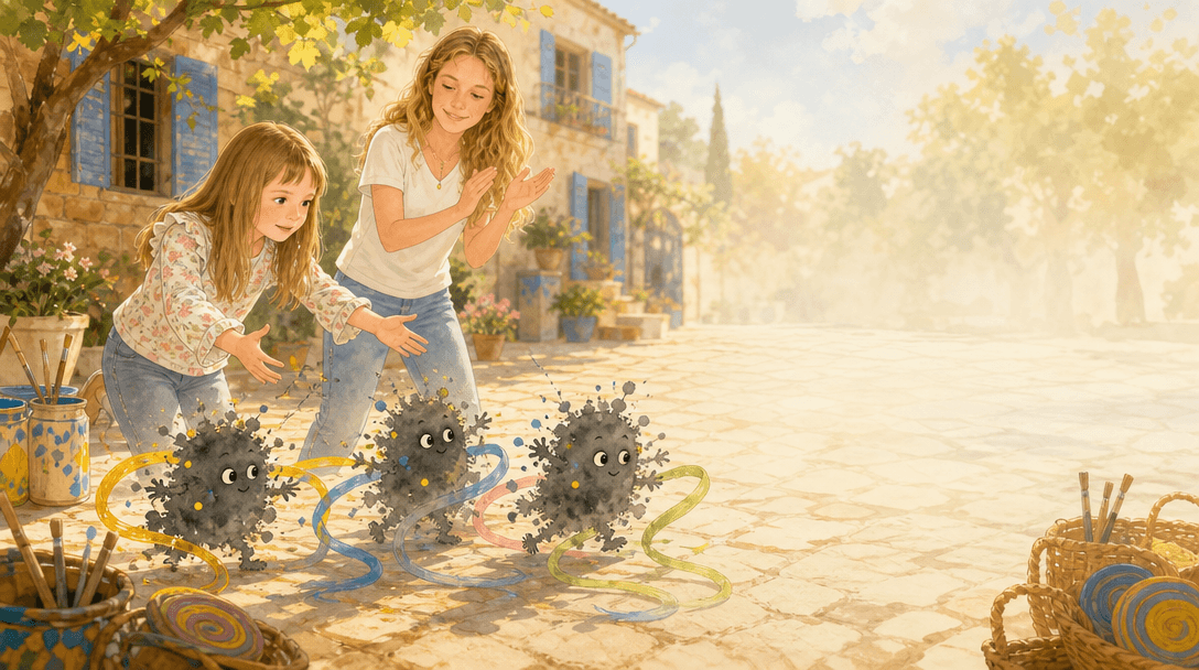 Illustration de la scène 7: La grande aventure de Lucie