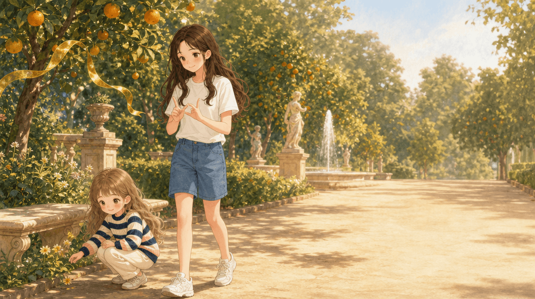 Illustration de la scène 3: Juliette et sa journée à Aranjuez