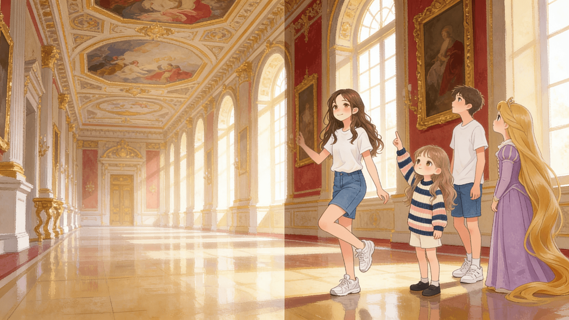 Illustration de la scène 6: Juliette et sa journée à Aranjuez