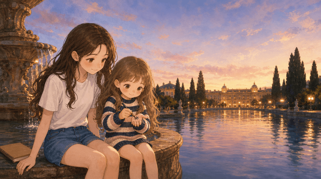 Illustration de la scène 9: Juliette et sa journée à Aranjuez