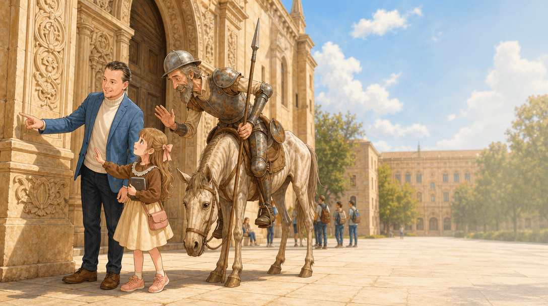 Illustration de la scène 5: Daphnée découvre Salamanque