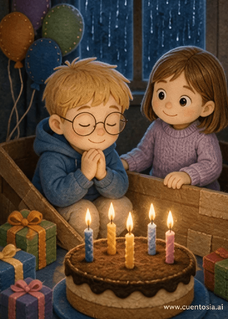 Cumpleaños — La contraportada
