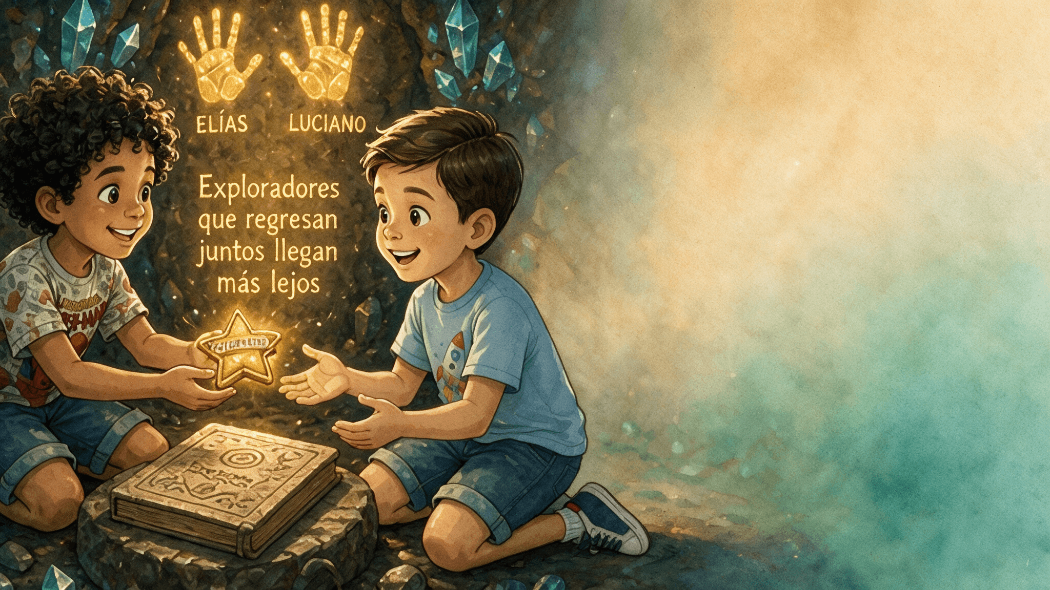 Ilustración de la escena 6: Elías el explorador aventurero