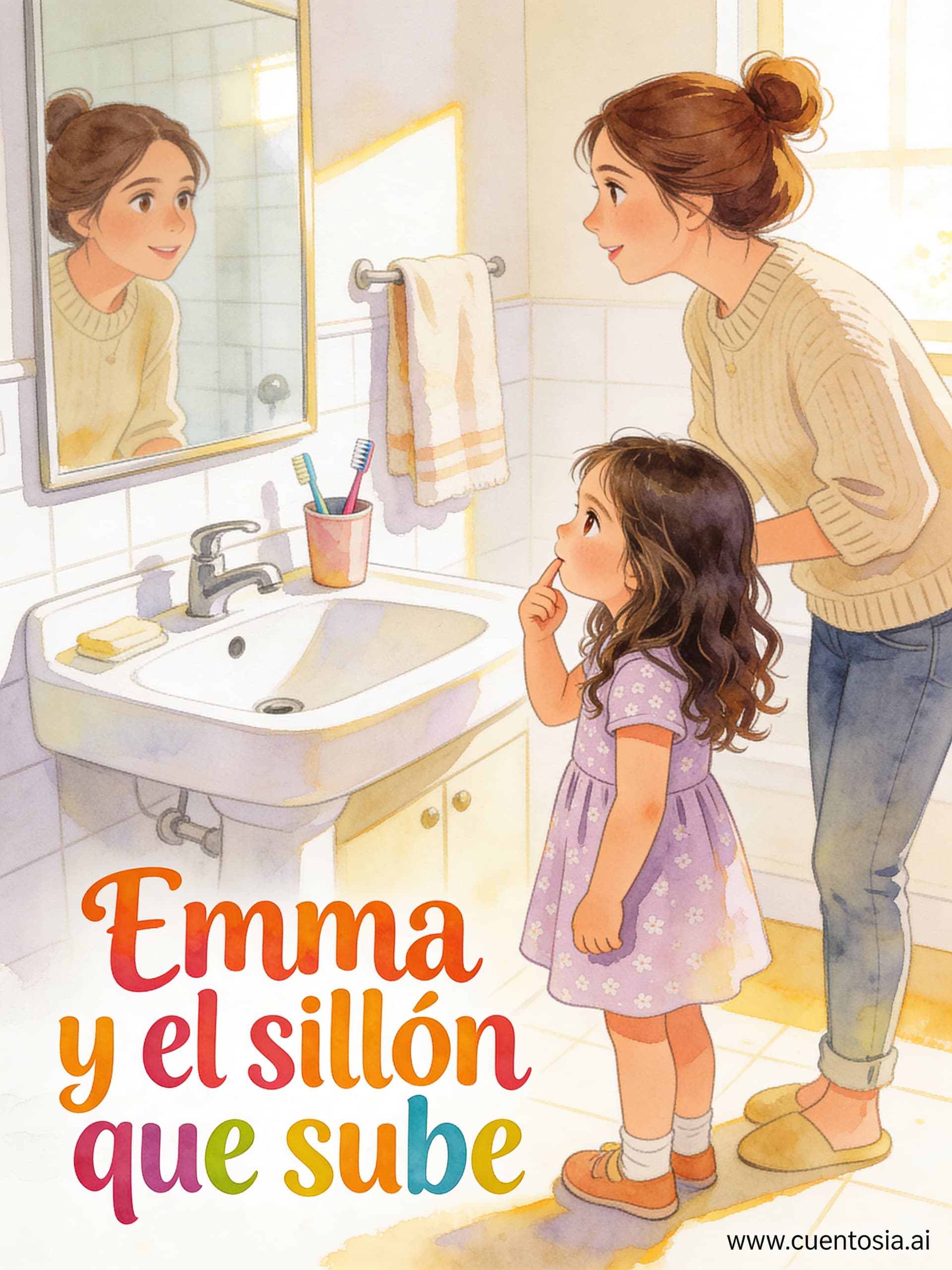 Portada: Emma y el sillón que sube