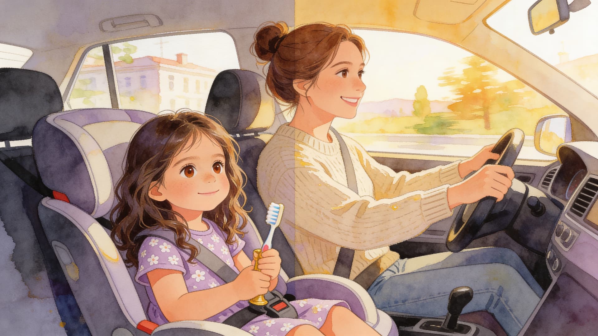 Ilustración de la escena 12: Emma y el sillón que sube