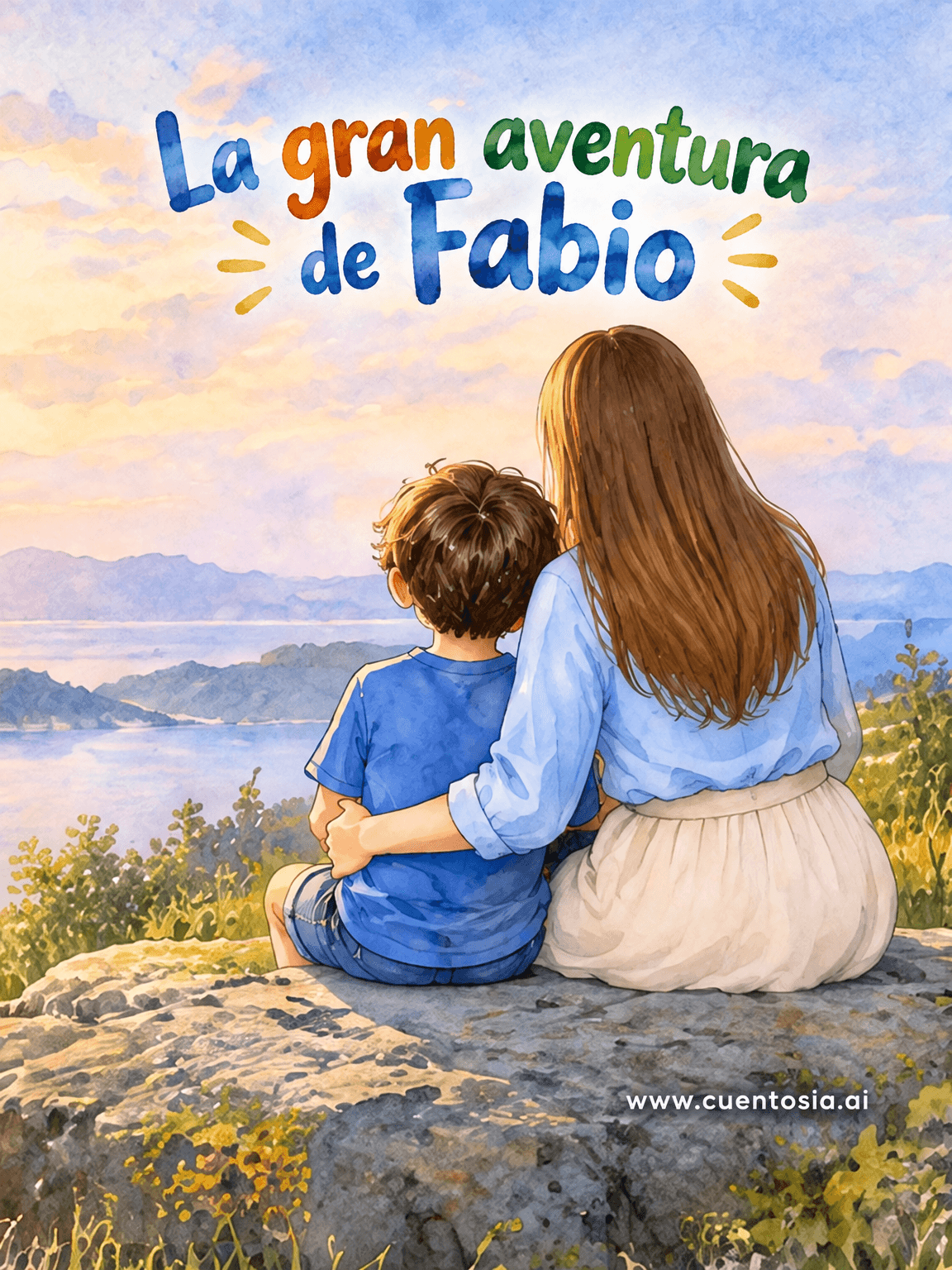 Portada ilustrada del cuento «La gran aventura de Fabio», De nuestros usuarios