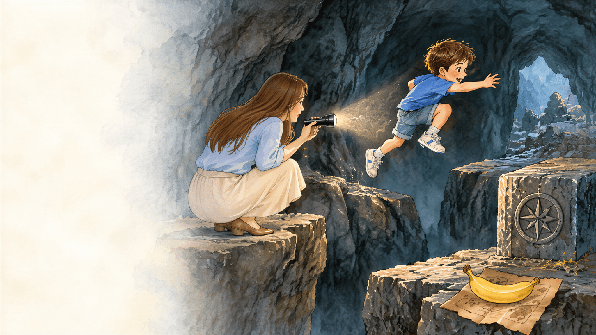 Ilustración de la escena 5: La gran aventura de Fabio