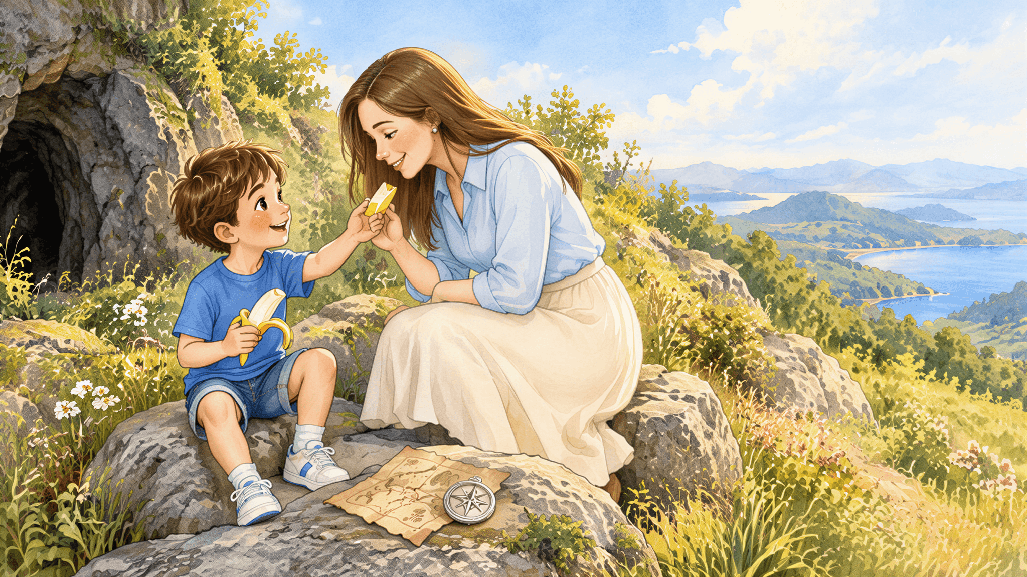 Ilustración de la escena 6: La gran aventura de Fabio