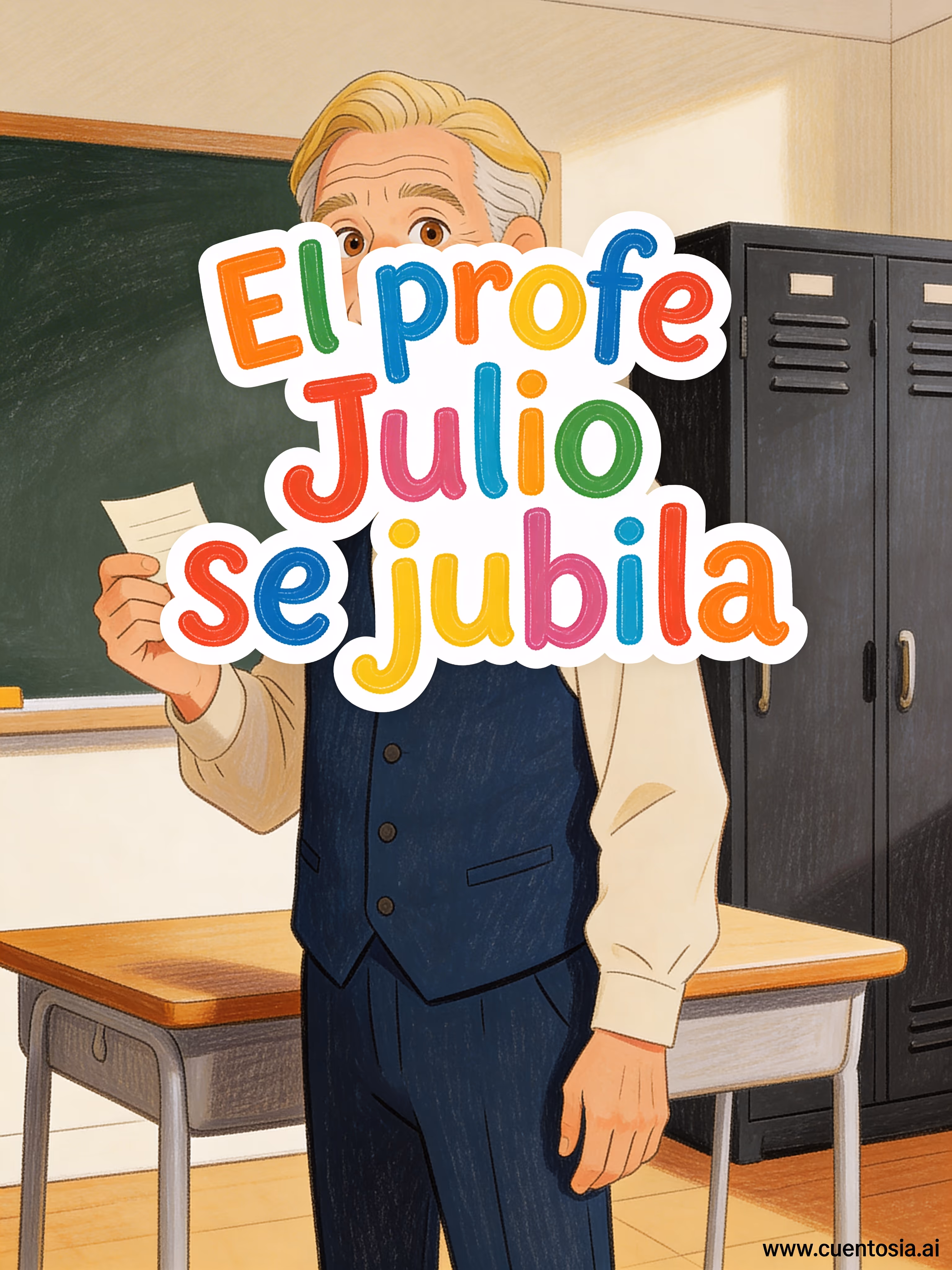 El profe Julio se jubila: un cuento de homenaje