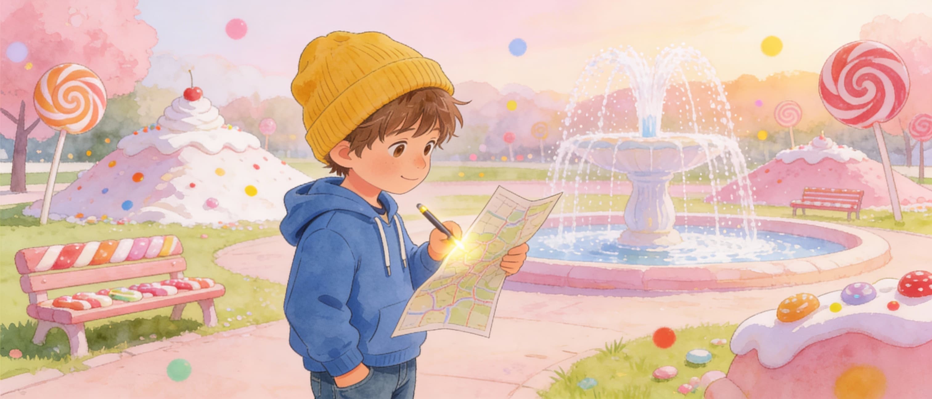 Scene illustration 11: Oliver and the Infinite Sketchbook.