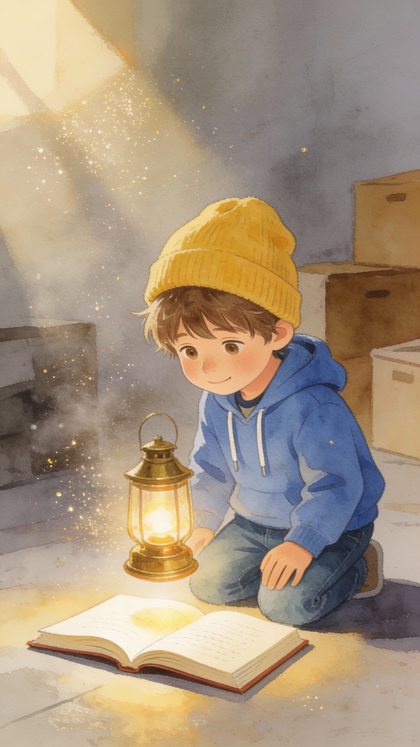 Scene illustration 3: Oliver and the Infinite Sketchbook.