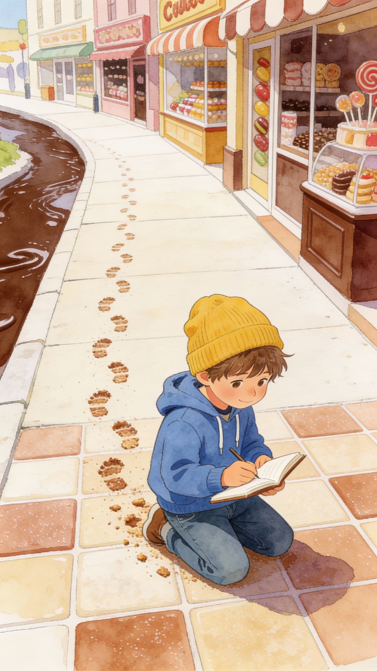 Scene illustration 9: Oliver and the Infinite Sketchbook.