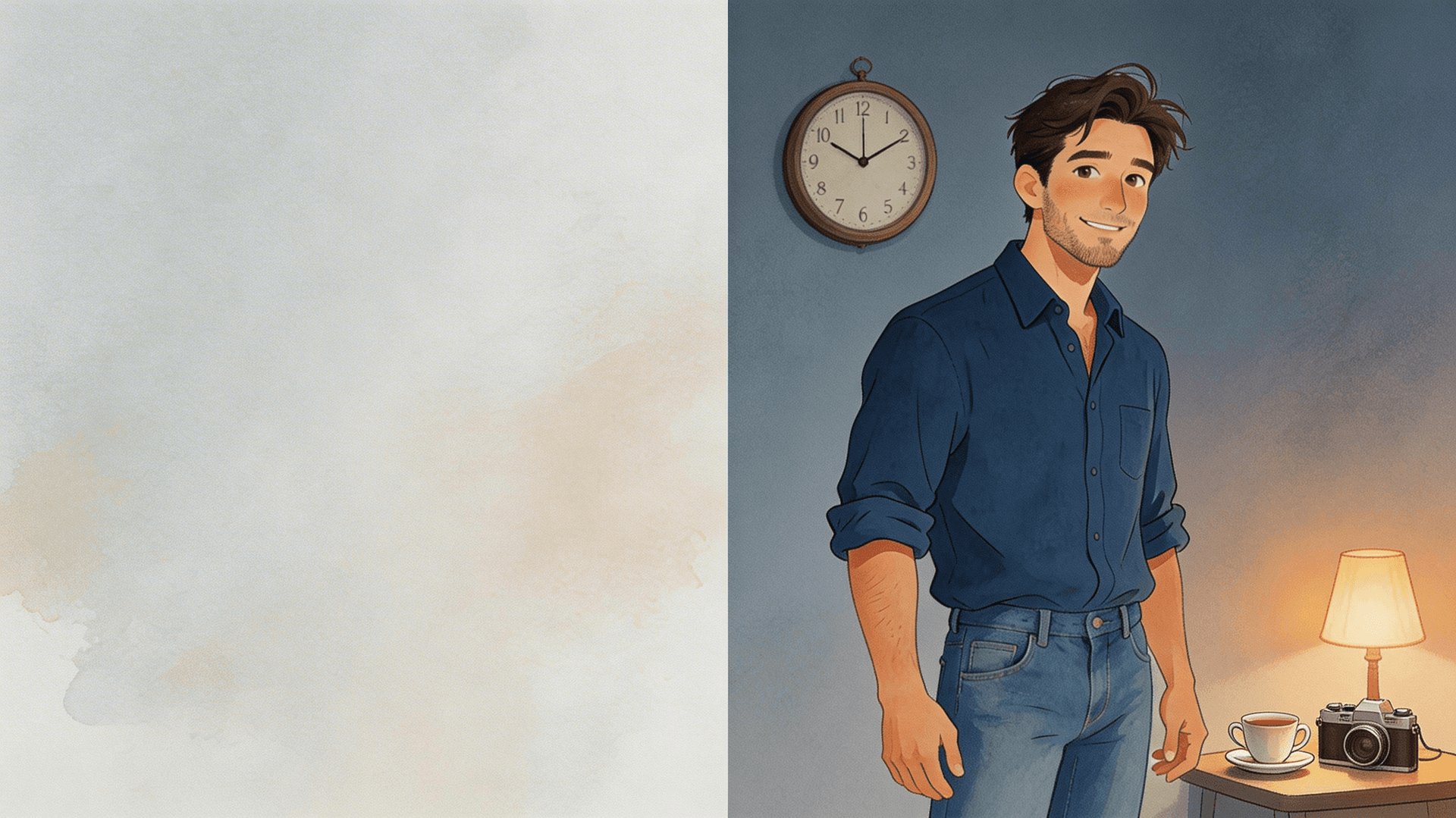 Ilustración de la escena 1: El dia que el tiempo se rompio: un cuento sobre aprender a pedir perdon