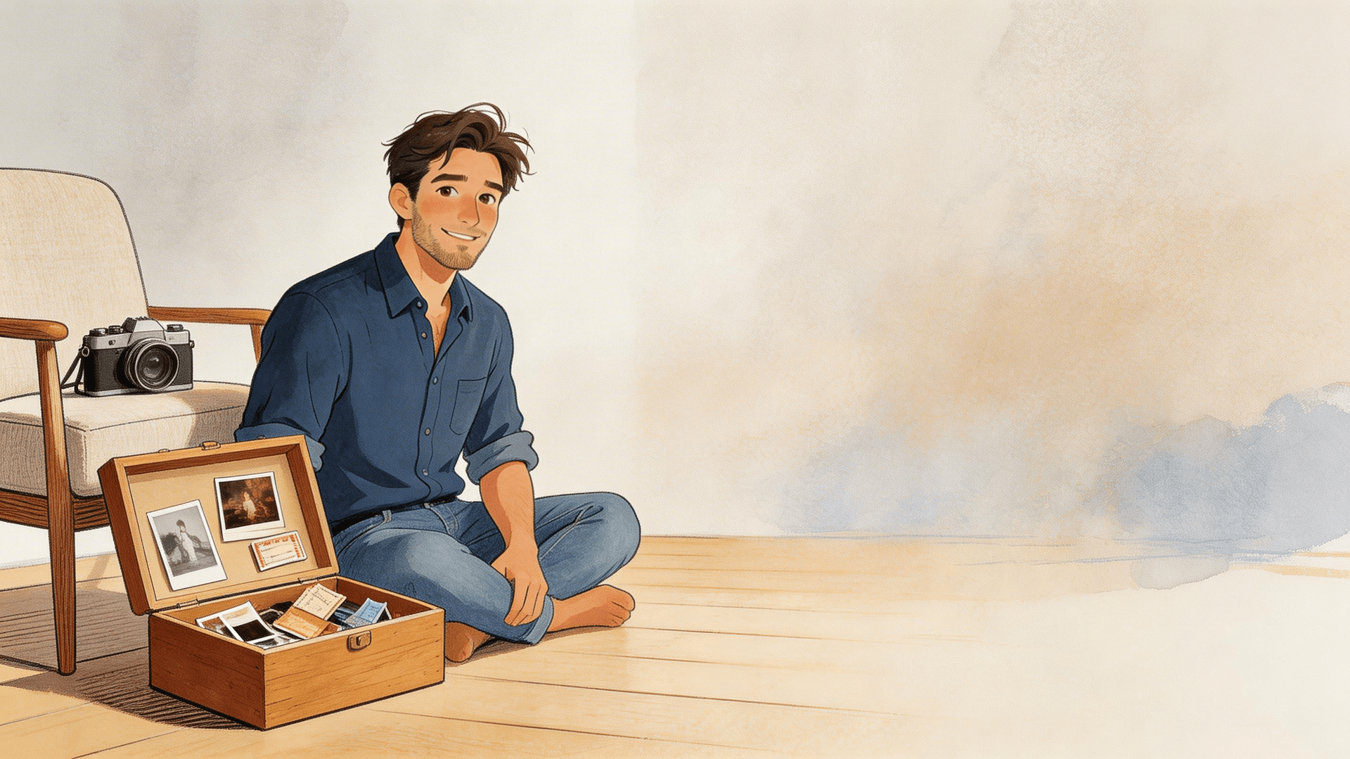 Ilustración de la escena 4: El dia que el tiempo se rompio: un cuento sobre aprender a pedir perdon