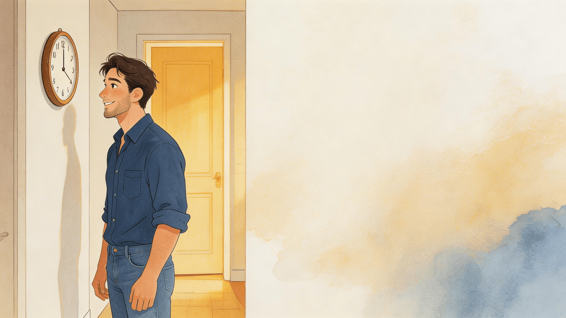 Ilustración de la escena 6: El dia que el tiempo se rompio: un cuento sobre aprender a pedir perdon