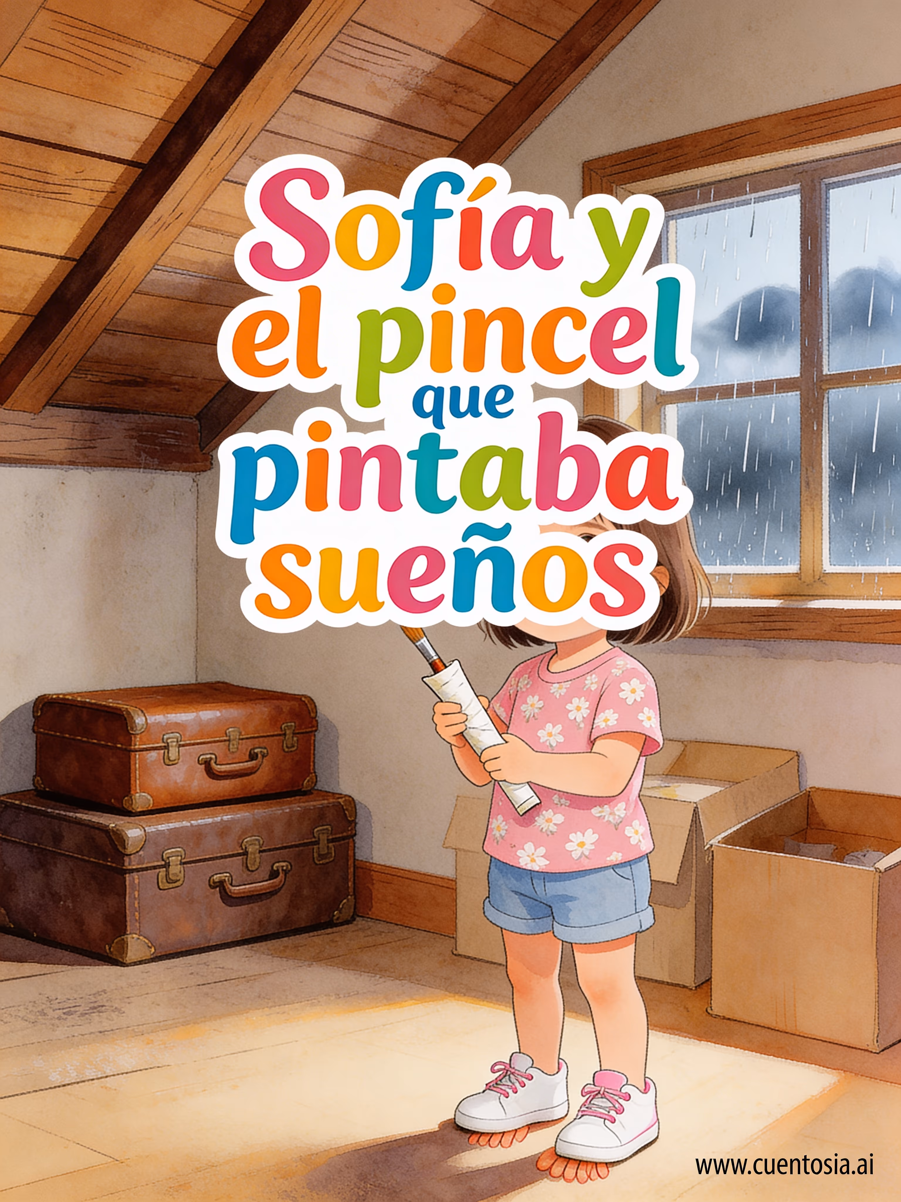 Sofía y el pincel que pintaba sueños